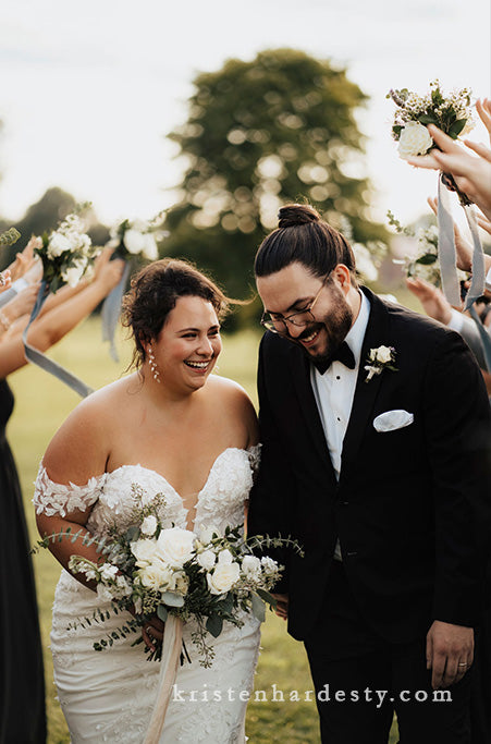 greenery bridal bouquet